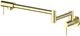 ZLINE Gemini Polished Gold Wall-Mounted Pot Filler-0