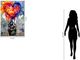 Classy Living Expressive Fly with Love Wall Art-2