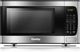 Danby® 0.9 Cu. Ft. Black with Stainless Steel Countertop Microwave-0