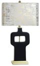 StyleCraft Norman Wyatt Home Prelude Gloss Black Table Lamp-0