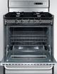 Summit® 30" Stainless Steel Open Burner Freestanding Gas Range-2