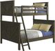 Intercon Tahoe River Rock Youth Twin/Full Bunk Bed-0