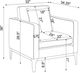 Coaster® Apperson 3-Piece Light Gray Upholstered Track Arm Sofa Set-4