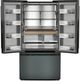 KitchenAid® 36" 24.27 Cu. Ft. Juniper Counter Depth French Door Refrigerator with Interior Dispenser-1