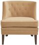 Olliix by Martha Stewart Gold Halleck Accent Chair-0