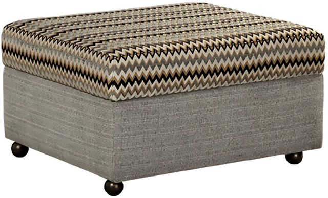 Craftmaster® Customizable Lift Top Storage Ottoman-0