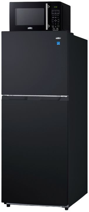 Summit® 2 Piece Black Kitchen Package -0