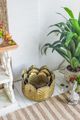 A & B Home 3-Piece Gold Outddor Planter Set-2