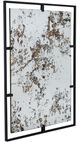 A & B Home Theodor Antique White Rectangular Mirror -0