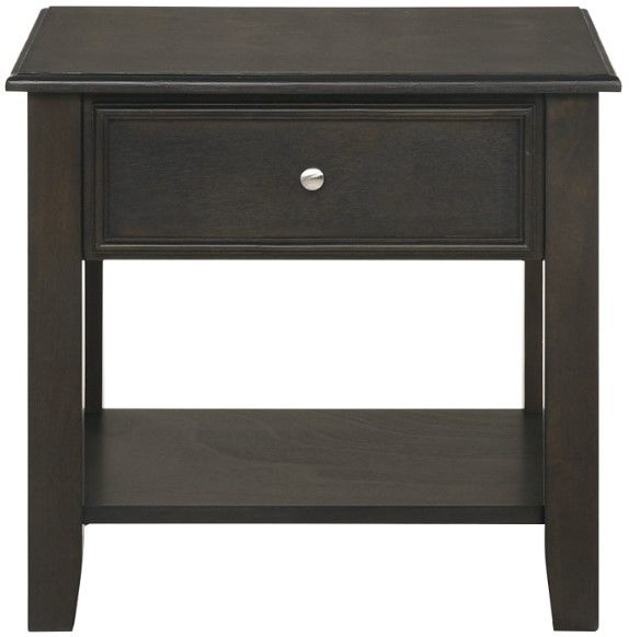 New Classic® Home Furnishings Evander Espresso End Table-1
