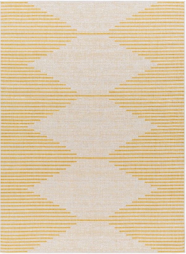 Surya Eagean Yellow 4'x6' Area Rug-0