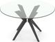 Canadel Customizable Downtown Round Glass DV Base Table-1