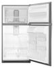 Whirlpool® 33 in. 20.5 Cu. Ft. Fingerprint Resistant Stainless Steel Wide Top Freezer Refrigerator-1