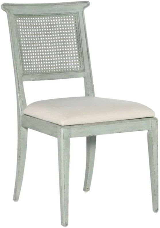 Hooker® Furniture Charleston Haint Blue/Oyster Dining Side Chair-0