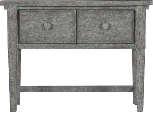 Hooker® Furniture Commerce and Market Stonewashed Blue Console Table-2