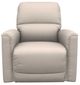 La-Z-Boy® Cade Oyster Leather Power Rocking Recliner with Headrest and Lumbar-1