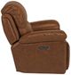 Flexsteel® Fenwick Brown Power Gliding Recliner with Power Headrest-3