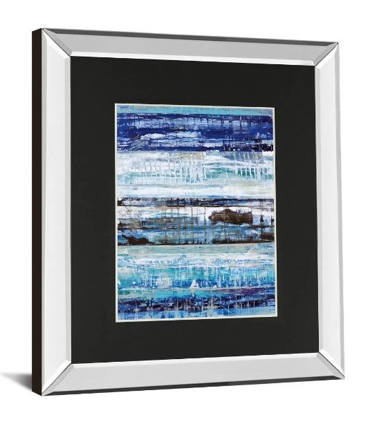 Classy Art Cloud Rush by Hilario Gutierrez Mirrored Frame Wall Art-1