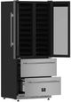 FORNO® Campania Series Alta Qualita 32" 17.7 Cu. Ft. Stainless Steel Wine Column-1