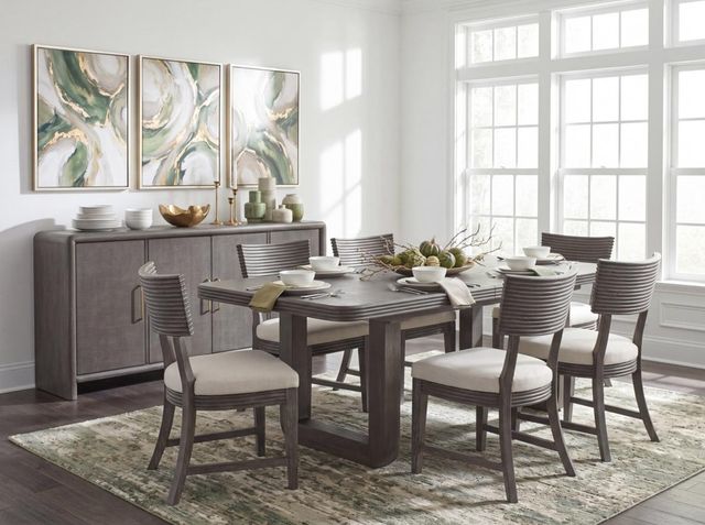 Legacy Classic Maren Truffle Double Pedestal Dining Table-1