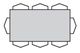 Bermex® Customizable TBRRE-0500 Expression Dining Table-1