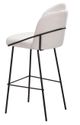 Zuo® Modern Jambi Ivory Barstool-3