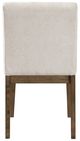 Homelegance® Matisse Brown/Brownish Gray Side Chair-4