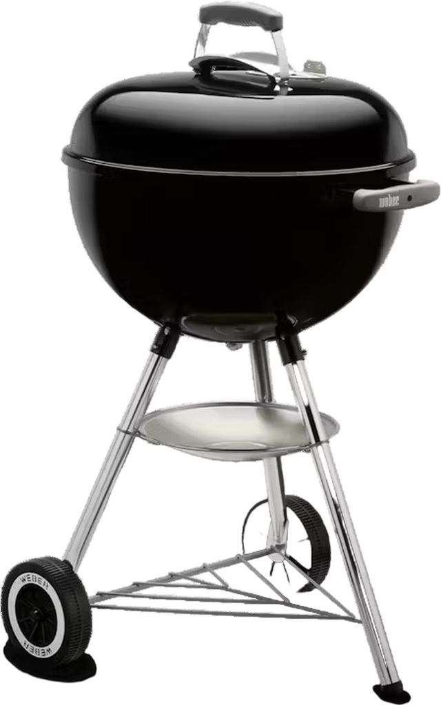 Weber® Original Kettle™ Series 23" Black Freestanding Charcoal Grill-3