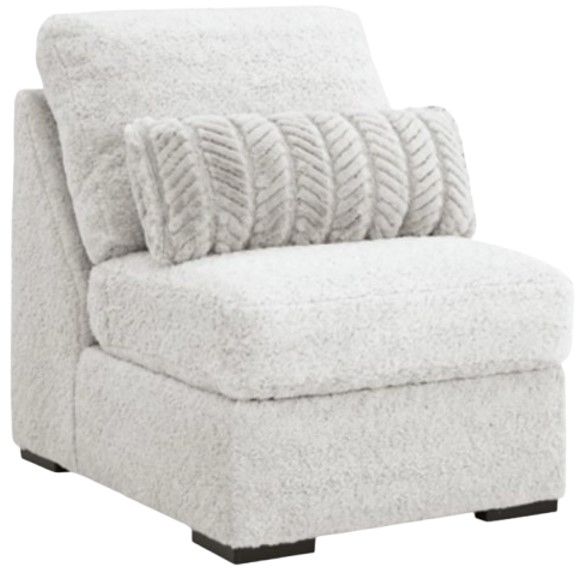 Signature Design by Ashley® Cuddle Plush 3-Piece Arctic Small Spaced Sectional-3