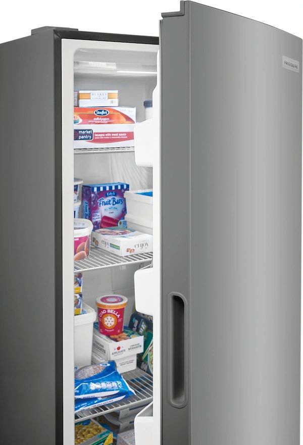 Frigidaire® 13.0 Cu. Ft. Brushed Steel Upright Freezer-3