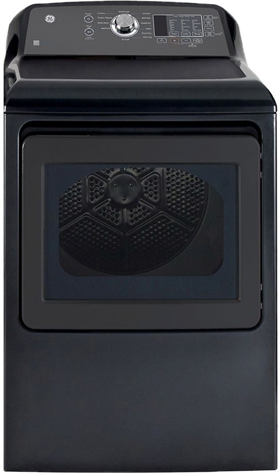GE® 7.4 Cu. Ft. Diamond Gray Front Load Electric Dryer-0