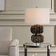 Uttermost® Jaudon Chocolate/Dark Bronze Stacked Table Lamp-1