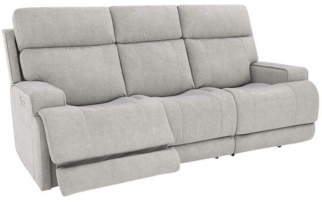 BarcaLounger® Casual Comfort Ashbee Arula Dove Power Reclining Sofa with Power Headrest-1