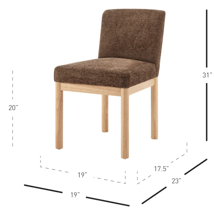 New Pacific Direct Bloomfield Dining Side Chair - Thumbnail 2
