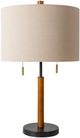 Surya Dame Tan Table Lamp-0