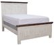 Vintage Furniture Allie Two Toned Full Panel Bed-0