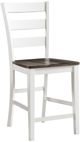 Intercon Kona Gray/White Barstool-0