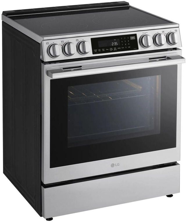 LG 30" PrintProof® Stainless Steel Slide-In Electric Range-3