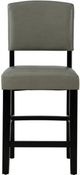 Linon Monaco Black/Dove Gray Counter Stool-3