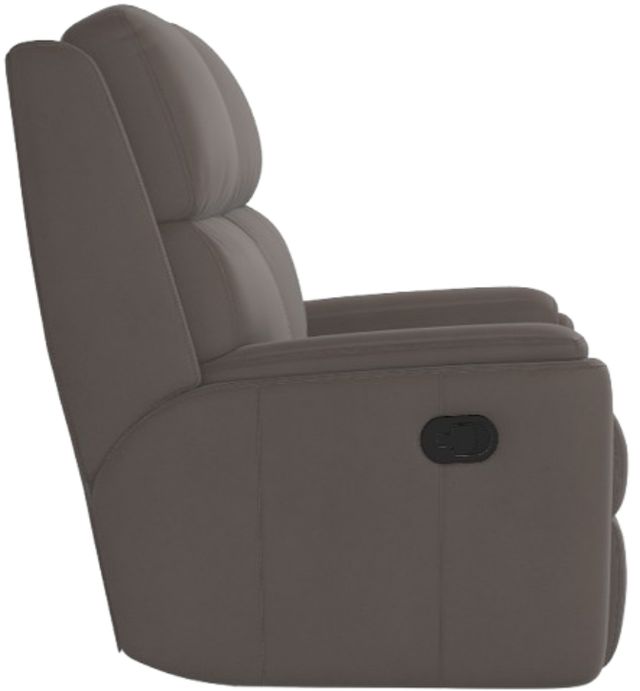 Flexsteel® Rio Dark Stone Manual Reclining Loveseat-2