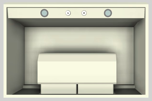 Vent-A-Hood® 36" Biscuit Wall Hood-1