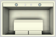 Vent-A-Hood® 36" Biscuit Wall Hood-1