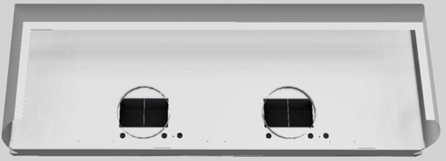 Vent-A-Hood® Designer Series 66" Stainless Steel Wall Mounted Range Hood-3