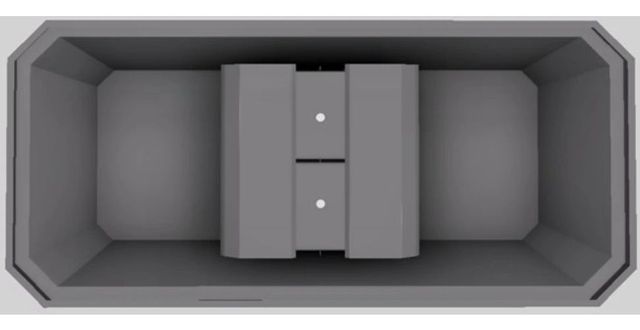 Vent-A-Hood® Designer Series 66" Gunsmoke Island Range Hood-3