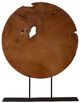 Furniture Classics 2-Piece Brown Teak Sculpture Set-2