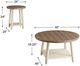 Signature Design by Ashley® Bolanbrook 3-Piece Two-Tone Occasional Table Set-1