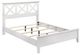 Bernards Nova II White Queen Panel Bed-1