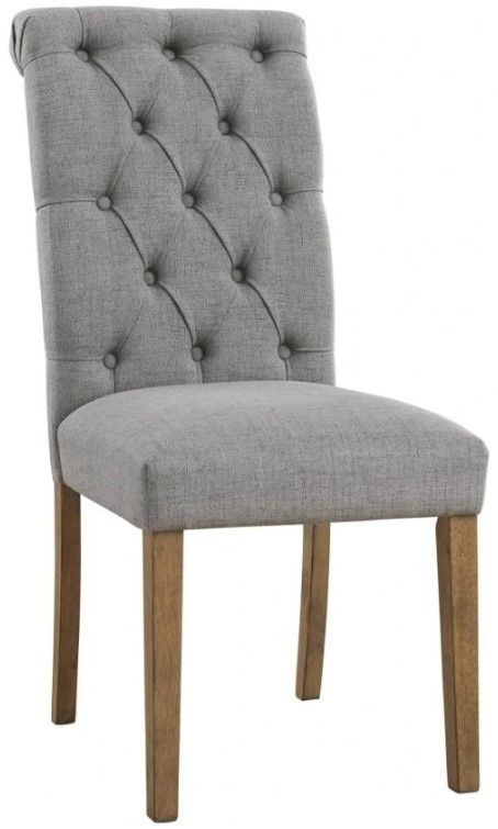 Signature Design by Ashley® Harvina Gray Dining Side Chair-0