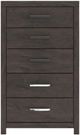 Signature Design by Ashley® Prendonea Charcoal Chest-1