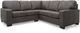 Decor-Rest® Furniture LTD 3A3 Alessandra Connections Brown 2 Piece Sectional Sofa-0